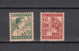 PJ   1915     N° J2** - J3*  NEUFS    COTE 85.00        CATALOGUE SBK - Unused Stamps