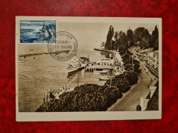 Carte 1957 MAXI   EVIAN LES BAINS - Sin Clasificación