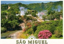 1 AK Azoren * Die Insel São Miguel - Mit  Der Gemeinde Furnas Im Kreus Povoação * - Açores