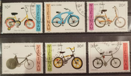 VIETNAM - 1988 - CYCLING BICYCLE - 5 Stamps -  Used - Wielrennen