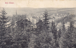 Deutsches Reich PPC Bad Elster. Panorama. Hermann Poy, Dresden. BAD ELSTER 1910 (2 Scans) - Bad Elster