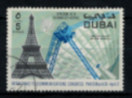 Arabie Du Sud-est - Dubaï - "Congrès Des Télécommunications Spatiales à Paris" - Oblitéré N° 85 De 1971 - Autres - Asie