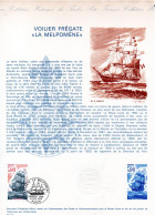 1975 06-12 (voilier Frégate ¨la Melpomène)¨ - Documents Of Postal Services