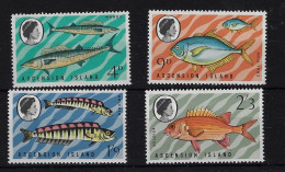 ASCENSION SG126/9, 1970 FISH (3RD) MNH - Ascension