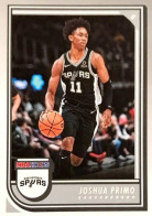 154 Joshua Primo - San Antonio Spurs - Carte Panini 2022-2023 NBA Hoops Base Cards - Otros & Sin Clasificación