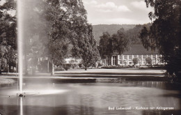 Germany PPC Bad Liebenzell Kurhaus Mit Anlagensee Nr. 68 Kunstverlag H. Fuchs, Calw BAD LIEBENZELL 1960 Echte Real Photo - Calw