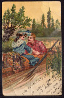 Argentina - Circa 1906 - Couple - Illustration - Romantic - Dessins D'enfants