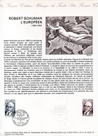 1975 09-05 (robert Schuman L'européen 1886-1963) - Documents Of Postal Services