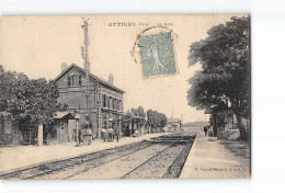 ATTICHY - La Gare - Très Bon état - Attichy