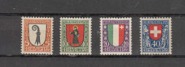 PJ   1923     N° J25 à J28   NEUFS**    COTE 40.00        CATALOGUE SBK - Unused Stamps