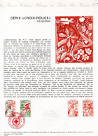 1975 29-11 (serie-croix Rouge Les Saisons) - Documents Of Postal Services