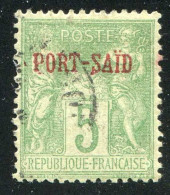 REF 086 > PORT SAID < N° 5 Ø Bien Centré Oblitéré < Ø Used - Usati