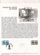 1976 25-01 (palais De Justice De Rouen) - Documents De La Poste