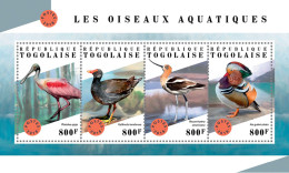 TOGO 2018 MNH  Water Birds  Michel Code: 9041-9044. Yvert&Tellier Code: 6356-6359 - Togo (1960-...)