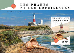 TOGO 2018 MNH  Lighthouses And Shells  Michel Code: 9080 / Bl.1599. Yvert&Tellier Code: 1425 - Togo (1960-...)