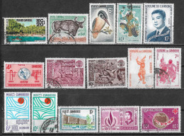 1963-69 CAMBODIA Lot Of 15 Used Stamps (Michel # 157,163,167,172,183,190,210,211,221,224,229,230,233,245,252) CV €13.50 - Cambodia