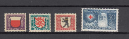 PJ   1928     N° J45 à J48   NEUFS**           CATALOGUE SBK - Unused Stamps