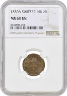 Denmark 1 Rigsbankskilling 1818, NGC MS63 BN, "King Frederick VI (1808 - 1839)" - Denmark