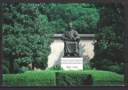 CHINE. Carte Postale Pré-timbrée De 1987. Statue De Lu Xun. - Postales
