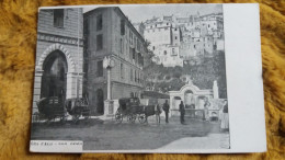 CPA SAN REMO ITALIE LIGURIA COTE D AZU ATTELAGE ANIMATION FONTAINE - San Remo