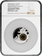 Cook Islands 10 Dollars 2013, NGC PF69 UC, "100th Anniversary - Grand Central Terminal, New York City" - Isole Cook