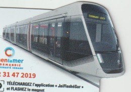 Magnet  :  Caen  Tramway  - Train - Magnetos