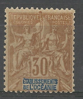 OCEANIE  N° 9 NEUF** LUXE SANS CHARNIERE  / Hingeless / MNH - Nuevos