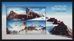 AUSTRALIAN ANT. TERR. MS228, 2013 MOUNTAINS MINI SHEET MNH - Neufs