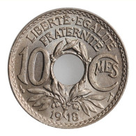 France 10 Centimes 1918, BU, "Third Republic (1870 - 1941)" - Sonstige & Ohne Zuordnung