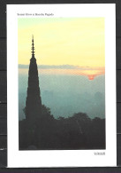 CHINE. Carte Postale Pré-timbrée De 1993 Avec Oblitération De 1994. Pagode. - Postcards