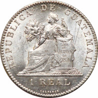 Guatemala 1 Real 1894, UNC, "Real (1838 - 1912)" - Guatemala