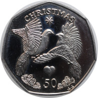 Isle Of Man 50 Pence 2006, UNC, "Christmas" - Altri & Non Classificati
