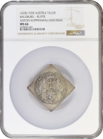 Salzburg 1 Thaler 1628, NGC MS66 KLIPPE RESTRIKE, "Consecration Of The Cathedral" - Austria
