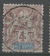 OCEANIE N° 3 CACHET PAPEETE / Used - Gebruikt