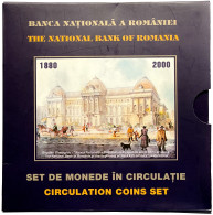 Romania Coins Set 2000, PROOF, "140th Anniversary Foundation Romanian Academy" - Roemenië