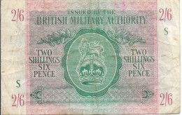 GRANDE-BRETAGNE - 2 SHILLINGS 6 PENCE MILITAIRE 1943 - Otros & Sin Clasificación