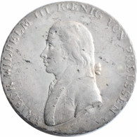 Prussia 1 Thaler 1802 A, AU, "King Frederick William III (1797 - 1840)" - Taler Et Doppeltaler
