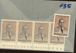 435 Président Kasavubu ** Posrfris - Unused Stamps