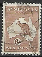 AUSTRALIE    -    1923 .  Y&T N° 42 Oblitéré . - Gebraucht