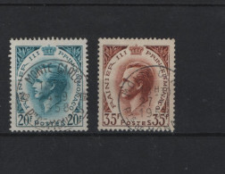 Monaco Michel Cat.No. Used 583/584 - Usados