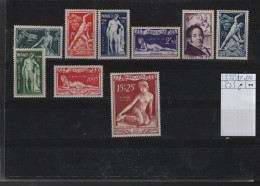 Monaco Michel Cat.No.  Mnh/** 348/356 - Unused Stamps