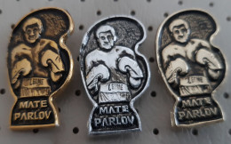 Mate Parlov La Boxe Boxen Boks Boxing Gloves  Yugoslavia Pins - Boksen
