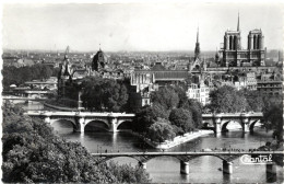 Paris (75) - La Pointe De La Cité Et Les Ponts - 483 - El Sena Y Sus Bordes