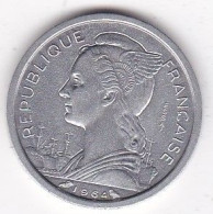 Archipel Des Comores , Republique Française 1 Franc 1964 ESSAI , En Aluminium LEC# 32, UNC - Comore