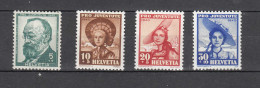 PJ   1940    N° J93 à J96  NEUFS**       COTE 10.00     CATALOGUE SBK - Unused Stamps