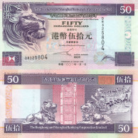 Hong Kong / 50 Dollars / 2002 / P-202(e) / UNC - Hongkong