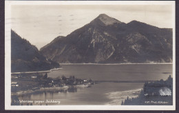 Deutsches Reich PPC Walchensee Gegen Jochberg H. Huber GARMISCH-PARTENKIRCHEN 1929 HELLERUP Denmark Echte Real Photo - Wolfratshausen