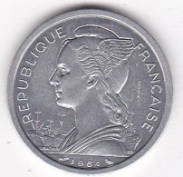 Archipel Des Comores , Republique Française 2 Francs 1964 ESSAI , En Aluminium LEC# 34, UNC - Comoren