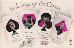 Le Langage Des Cartes à Jouer Playing Cards Amour - Cartes à Jouer