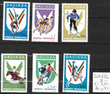 ROUMANIE 3127 à 32 * Côte 3.50 € - Unused Stamps